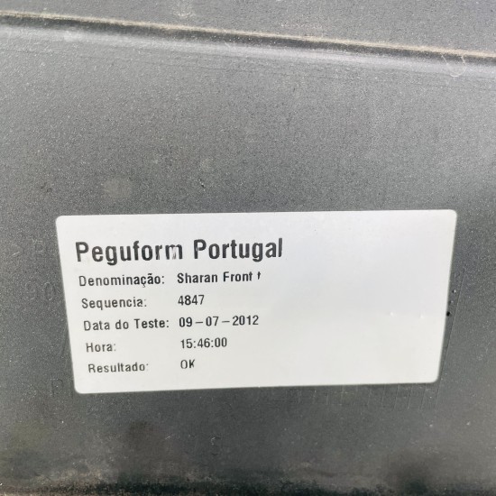 VW Sharan Front Bumper Mk2 Highline Se Genuine Black With Pdc 2010 –2022 [ap47]