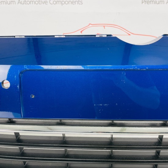 VW Golf Front Bumper Mk7.5 Se Face Lift Genuine Blue 2017 – 2020 [ap64]