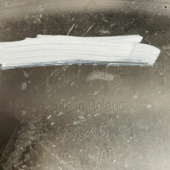 VW Caddy Front Bumper Mk5 Van Genuine Grey 2020 – 2023 [ap72]