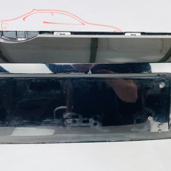 VW Polo Front Bumper Genuine Black With Jets 2014 - 2017 [ap10]