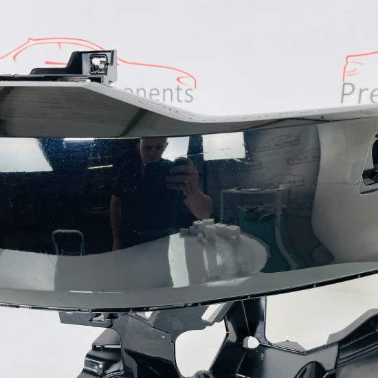 VW Polo Front Bumper Genuine Black With Jets 2014 - 2017 [ap10]