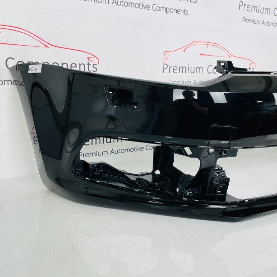VW Polo Front Bumper Genuine Black With Jets 2014 - 2017 [ap10]