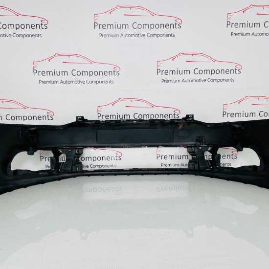 VW Polo Front Bumper Genuine Black With Jets 2014 - 2017 [ap10]