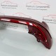 VW Golf Sv Sportsvan Rear Bumper Genuine Red -no Reapairs - 2017 - 2021 [ak40]