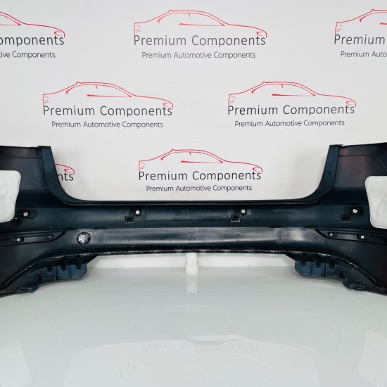 VW Golf Sv Sportsvan Rear Bumper Genuine Red -no Reapairs - 2017 - 2021 [ak40]