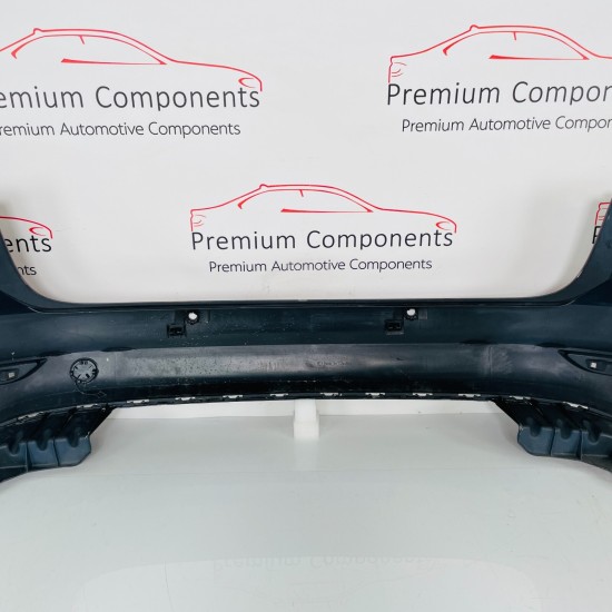 VW Golf Sv Sportsvan Rear Bumper Genuine Red -no Reapairs - 2017 - 2021 [ak40]