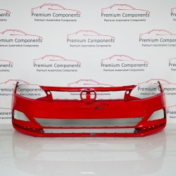VW Polo Front Bumper Genuine Red Mk6 Se 2017 - 2022 [al54]