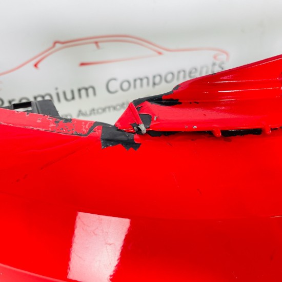VW Polo Front Bumper Genuine Red Mk6 Se 2017 - 2022 [al54]
