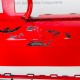 VW Polo Front Bumper Genuine Red Mk6 Se 2017 - 2022 [al54]