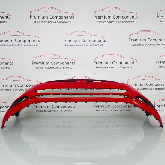 VW Polo Front Bumper Genuine Red Mk6 Se 2017 - 2022 [al54]