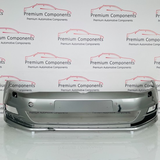 VW Golf Front Bumper Mk7 Se Genuine Silver With Pdc 2013 – 2017 [ap83]