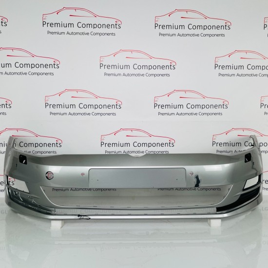 VW Golf Front Bumper Mk7 Se Genuine Silver With Pdc 2013 – 2017 [ap83]