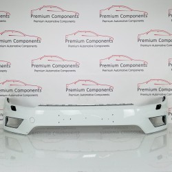 VW Tiguan Front Bumper With Pdc And Jets Genuine White 2016 – 2020 [ap107]