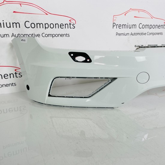 VW Tiguan Front Bumper With Pdc And Jets Genuine White 2016 – 2020 [ap107]