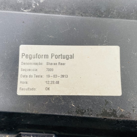 VW Sharan Rear Bumper Skin Genuine Blue Mk2 2010 – 2015 [ak3]