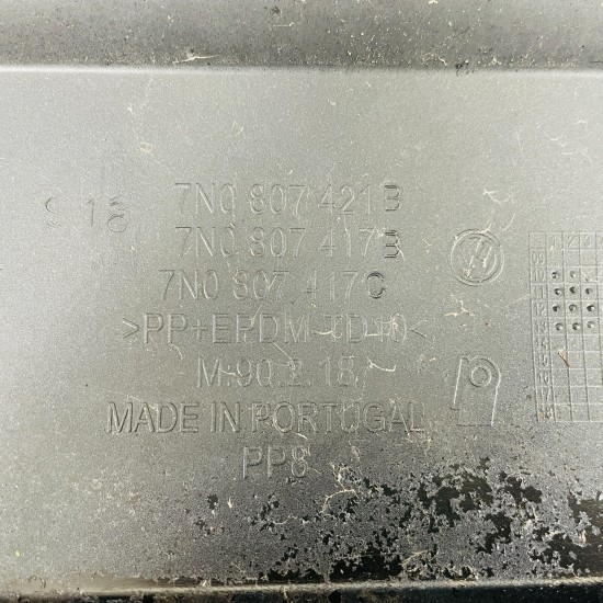 VW Sharan Rear Bumper Skin Genuine Blue Mk2 2010 – 2015 [ak3]