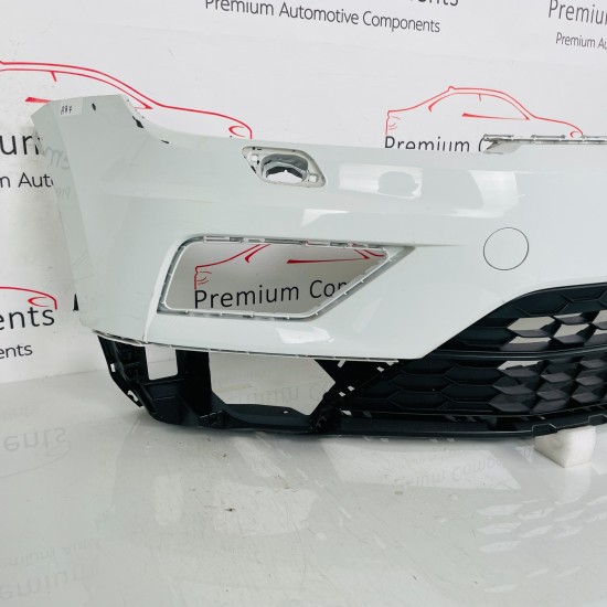 VW Tiguan Front Bumper With Grill Genuine White 5na807221 / 2016 – 2020 [ar7]