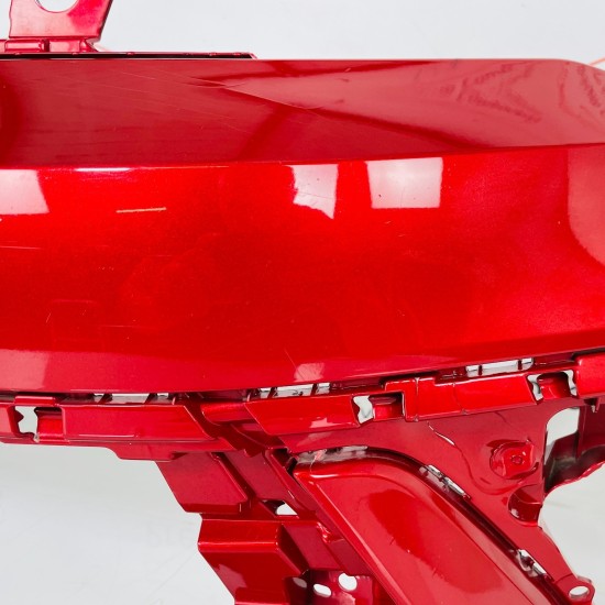 VW Polo Front Bumper Mk6 R-line Genuine Red 2gs807221h 2022 - 2024 [an135]