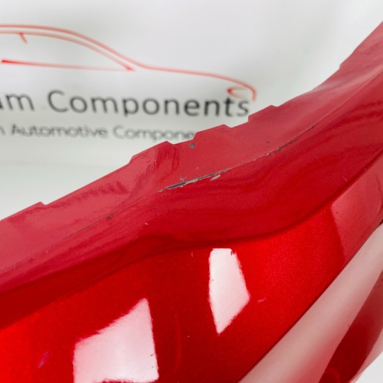 VW Polo Front Bumper Mk6 R-line Genuine Red 2gs807221h 2022 - 2024 [an135]