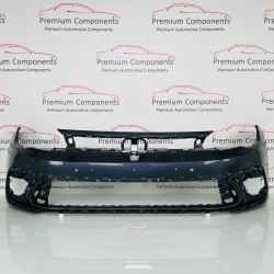 VW Polo Front Bumper Mk6 R-line Genuine Grey 2g0807221k / 2022 - 2024 [ar53]