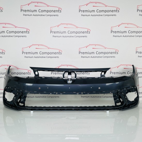VW Polo Front Bumper Mk6 R-line Genuine Grey 2g0807221k / 2022 - 2024 [ar53]