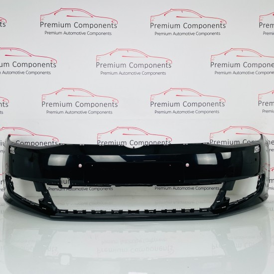 VW Sharan Front Bumper Mk2 Highline Se Genuine Black 7n0807221 2010 –2022 [ar67]