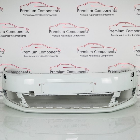 VW Sharan Front Bumper Mk2 Highline Se Genuine White 7n0807221 2010 –2022 [ar70]
