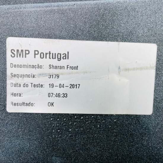 VW Sharan Front Bumper Mk2 Highline Se Genuine White 7n0807221 2010 –2022 [ar70]