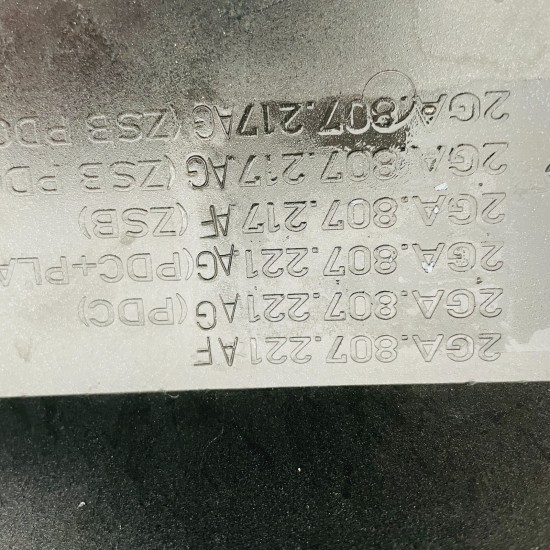 VW T Roc Front Bumper Genuine Grey With Pdc 2ga807221af | 2017 – 2022 [ar69]