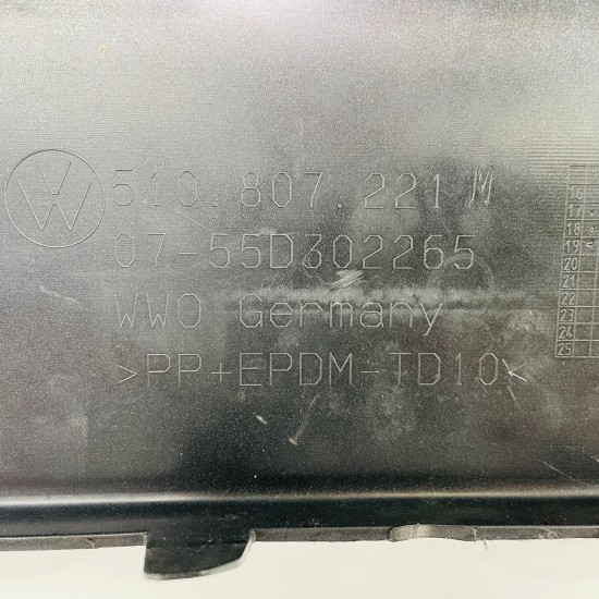 VW Golf Sv Sportsvan Plus Front Bumper Genuine Grey With Pdc 2017 - 2021 [an58]