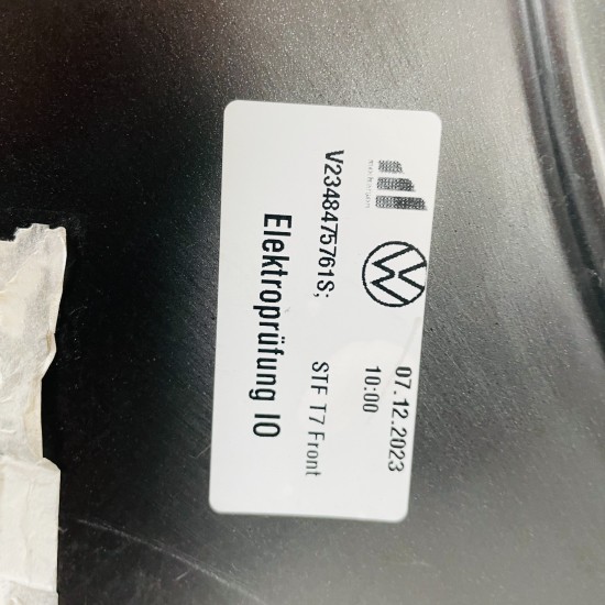 VW Multivan Front Bumper Skin Genuine Grey T7 2022 - 2025 [an26]