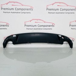 VW Golf Gti Rear Bumper Diffuser Genuine Black Lower Spoiler 2009 - 2013 [za26]