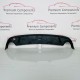 VW Golf Gti Rear Bumper Diffuser Genuine Black Lower Spoiler 2009 - 2013 [za26]