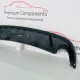VW Golf Gti Rear Bumper Diffuser Genuine Black Lower Spoiler 2009 - 2013 [za26]