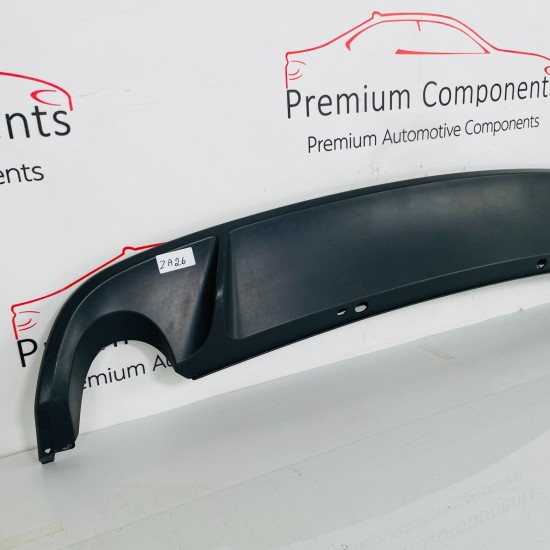 VW Golf Gti Rear Bumper Diffuser Genuine Black Lower Spoiler 2009 - 2013 [za26]