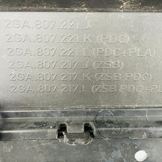 VW T Roc Front Bumper Genuine Bronze With Pdc 2ga807221j | 2017 – 2022 [ar127]