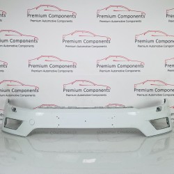 VW Tiguan Front Bumper With Jets Genuine White 5na807221 | 2016 – 2020 [ar7]