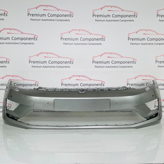 VW Golf Sportsvan Sv Front Bumper Genuine Grey 4 Pdc + Jets 2015 – 2018 [ap5]