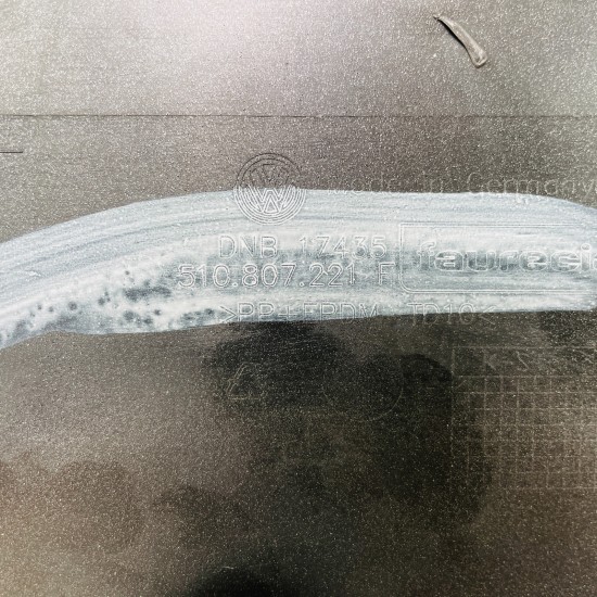 VW Golf Sportsvan Sv Front Bumper Genuine Grey 4 Pdc + Jets 2015 – 2018 [ap5]