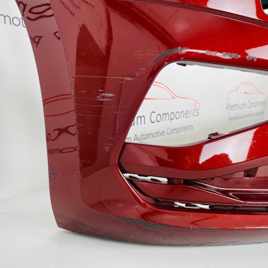 VW Golf Sv Sportsvan Plus Front Bumper Genuine Red Face Lift 2017 - 2021 [aj94]