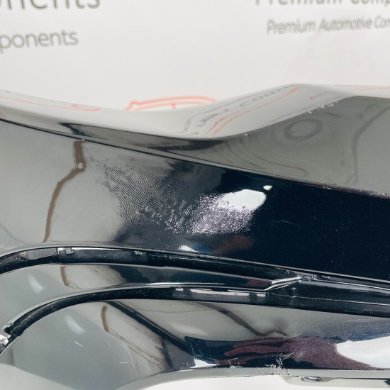 VW Golf R-line Front Bumper Skin Genuine Black Mk8 2020 - 2024 [i41]