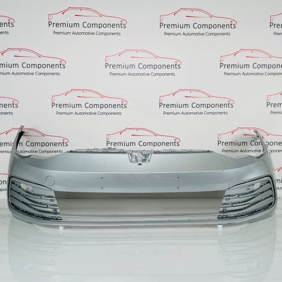 VW Golf Mk8 Front Bumper Genuine Se In Silver 2020 - 2023 [aj48]