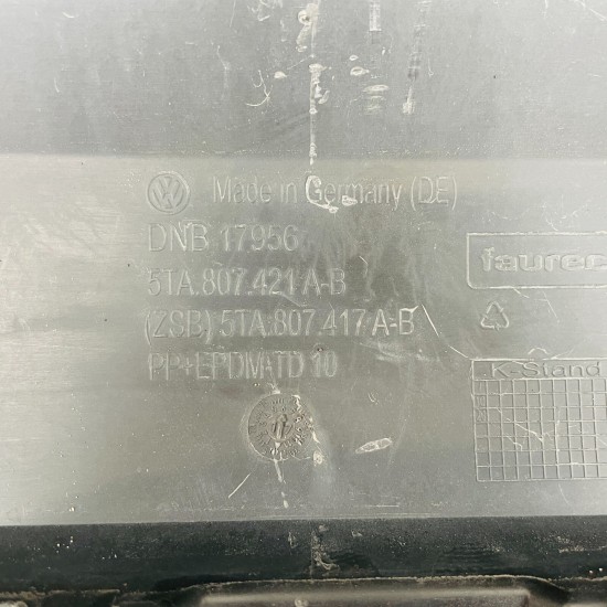 VW Touran Rear Bumper Skin Genuine Black 2015 – 2020 [ak26]