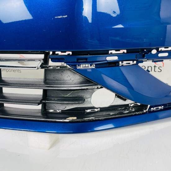 VW Golf Front Bumper Mk7.5 Se Face Lift Genuine Blue 2017 – 2020 [ap64]