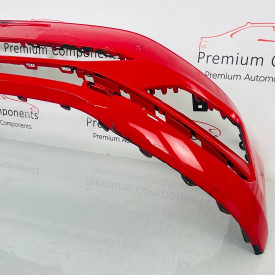 VW Polo Front Bumper Genuine Red Mk6 Se 2017 - 2022 [al54]