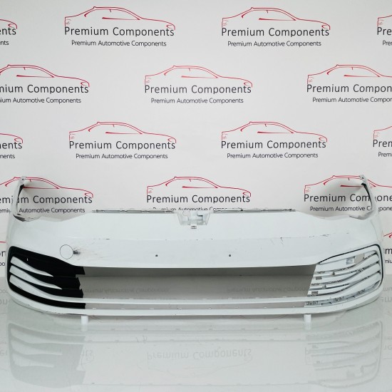 VW Golf Front Bumper Skin Genuine White Mk8 Se - No Repairs - 2020 - 2023 [ak62]