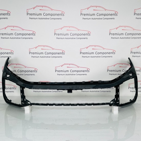 VW Touareg R Front Bumper Genuine Black With Washer Jets 2015 – 2019 [an101]