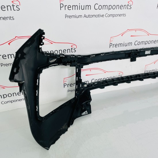VW Touareg R Front Bumper Genuine Black With Washer Jets 2015 – 2019 [an101]