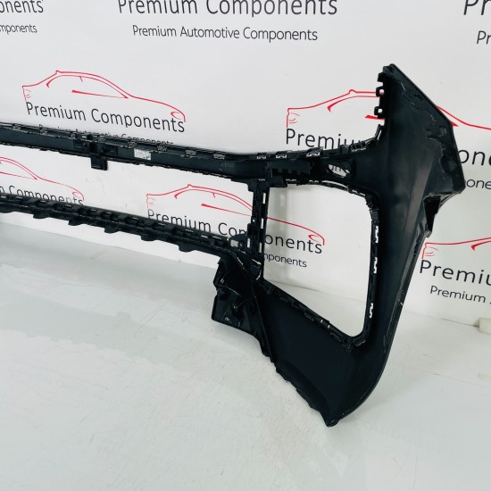 VW Touareg R Front Bumper Genuine Black With Washer Jets 2015 – 2019 [an101]