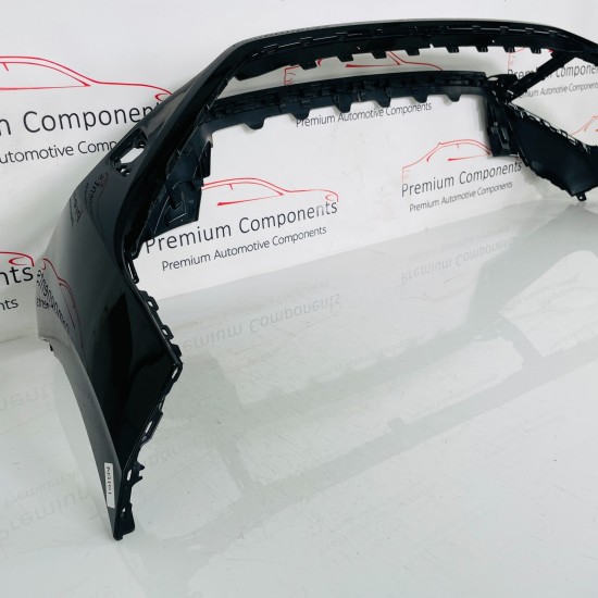 VW Touareg R Front Bumper Genuine Black With Washer Jets 2015 – 2019 [an101]